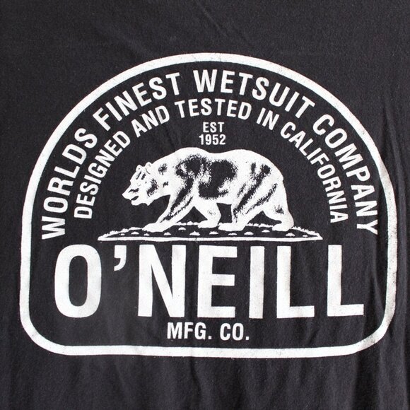 O'NEILL Men's XL Black T-shirt Modern Fit - Picture 2 of 5